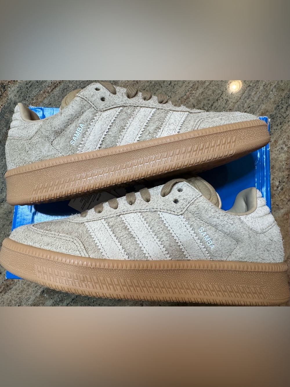 adidas Samba XLG Cardboard Magic Beige - Picture 2 of 10